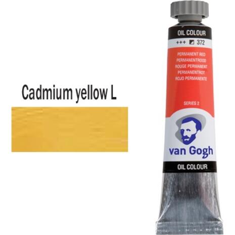 Χρώμα λαδιού Talens Van Gogh 20ml No208 Cadmion Yellow Light (series 2)