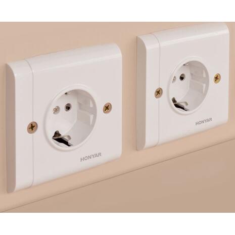 ΓΡΑΦΕΙΟ ΥΠΟΔΟΧΗΣ DALTON HM2068.01 ΜΕΛΑΜΙΝΗ ΣΕ WENGE-ΜΠΕΖ 240x80x106Υεκ.