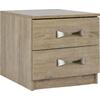 ΚΟΜΟΔΙΝΟ ΜΕ 2 ΣΥΡΤΑΡΙΑ ΚΑΙ ΧΕΡΟΥΛΙ ASHLYN HM2235.02 SONAMA 48x40x42εκ.