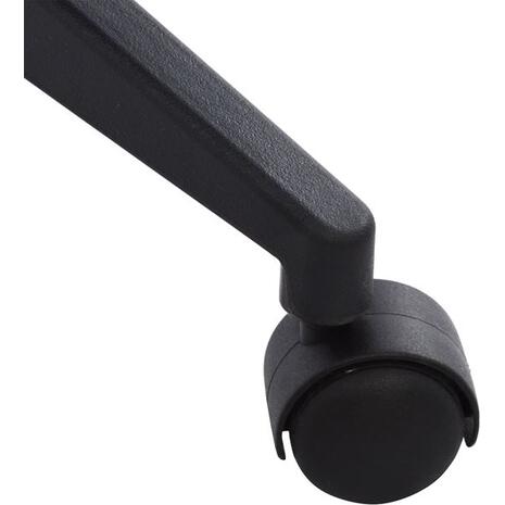 ΚΑΡΕΚΛΑ ΓΡΑΦΕΙΟΥ ANIVIA HM1073.21 ΓΚΡΙ & ΣΚΕΛΕΤΟ ΜΑΥΡΟ 64x61x127 cm (Γκρι)