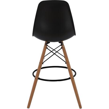 ΣΚΑΜΠΟ ΜΠΑΡ RENATA HM0173.02 ΜΑΥΡΟ 47x50x108Υ εκ. (σετ 4 τεμαχίων)