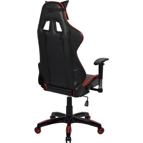 ΠΟΛΥΘΡΟΝΑ GAMING ZAYN HM1056.01 ΜΑΥΡΟ-ΚΟΚΚΙΝΟ PU 67x70x134 εκ.