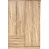 ΝΤΟΥΛΑΠΑ 4ΦΥΛΛΗ ME 2 ΣΥΡΤΑΡΙΑ BLAKELY HM339.02 SONAMA 120Χ42,5Χ180,5εκ.