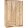 ΝΤΟΥΛΑΠΑ 4ΦΥΛΛΗ ME 2 ΣΥΡΤΑΡΙΑ BLAKELY HM339.02 SONAMA 120Χ42,5Χ180,5εκ.