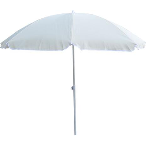 ΟΜΠΡΕΛΑ ΘΑΛΑΣΣΗΣ RANDALL 2.20μ HM6015.01 ΛΕΥΚΗ 8 ΑΚΤΙΝΕΣ FIBERGLASS