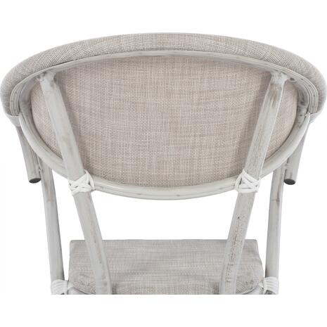 ΠΟΛΥΘΡΟΝΑ ΑΛΟΥΜΙΝΙΟΥ CLAY BAMBOO LOOK ΓΚΡΙ ΠΑΤΙΝΑ ΜΕ TEXTLINE HM5108 57x57x83cm