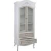 ΒΙΤΡΙΝΑ MELODY HM7007.02 ΛΕΥΚΗ ΓΚΡΙ ΠΑΤΙΝΑ 75.50Χ39Χ190 εκ.