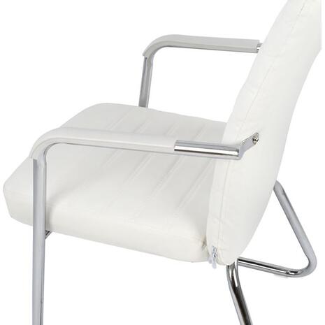 ΠΟΛΥΘΡΟΝΑ DALEY HM1021.02 ΛΕΥΚΗ 55,5x67,5x94 εκ. (σετ 4 τεμαχίων)