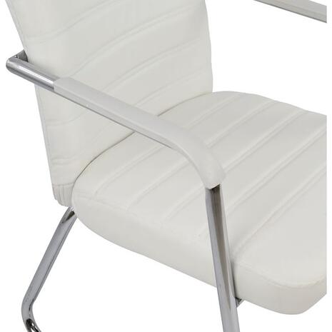 ΠΟΛΥΘΡΟΝΑ DALEY HM1021.02 ΛΕΥΚΗ 55,5x67,5x94 εκ. (σετ 4 τεμαχίων)