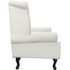 ΠΟΛΥΘΡΟΝΑ-ΜΠΕΡΖΕΡΑ T.CHESTERFIELD POLINA HM0053.02 PU ΛΕΥΚΟ ΜΑΤ 83x75x107Yεκ. (Λευκό)