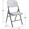 ΚΑΡΕΚΛΑ CATERING-ΣΥΝΕΔΡΙΟΥ ΠΤΥΣΣΟΜΕΝΗ 47x54,5x86 εκ. HM5069 (σετ 4 τεμαχίων)