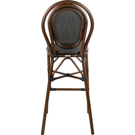 ΣΚΑΜΠΟ ΑΛΟΥΜΙΝΙΟΥ AZARIA HM5059 BAMBOO LOOK ΚΑΦΕ ΜΕ TEXTLINE 44x52x115Υεκ
