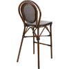 ΣΚΑΜΠΟ ΑΛΟΥΜΙΝΙΟΥ AZARIA HM5059 BAMBOO LOOK ΚΑΦΕ ΜΕ TEXTLINE 44x52x115Υεκ