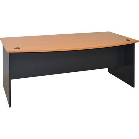 ΓΡΑΦΕΙΟ ΕΠΑΓΓΕΛΜΑΤΙΚΟ 180x93.5x74. CADAK HM2017.01 ΓΚΡΙ-ΟΞΙΑ