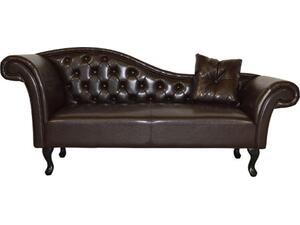 ΑΝΑΚΛΙΝΔΡΟ T.CHESTERFIELD NIOVI HM3007.01 PU ΣΚ.ΚΑΦΕ ΑΡ. ΜΠΡΑΤΣΟ 189x61x84Yεκ.