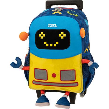 Σακίδιο τρόλεϊ 1+1 θέσεων POLO Junior Los Ninos Robot (9-01-041-8232 2023) - Ανακάλυψε μεγάλη ποικιλία από Σχολικές Τσάντες Τρόλεϊ για να ξεκινήσεις την νέα σχολική χρονιά χωρίς περιττά βάρη από το Oikonomou-Shop.gr.