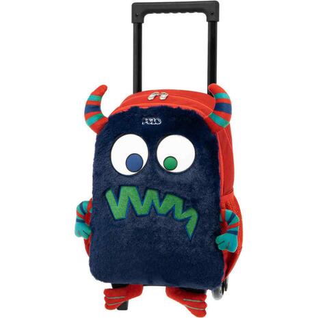 Σακίδιο τρόλεϊ 1+1 θέσεων POLO Junior Los Ninos Monster (9-01-041-8231 2023) - Ανακάλυψε μεγάλη ποικιλία από Σχολικές Τσάντες Τρόλεϊ για να ξεκινήσεις την νέα σχολική χρονιά χωρίς περιττά βάρη από το Oikonomou-Shop.gr.