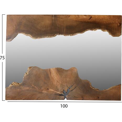 ΚΑΘΡΕΠΤΗΣ HM9364 ΑΠΟ ΜΑΣΙΦ ΞΥΛΟ ΤEAK ΦΥΣΙΚΟ 100X75YΕΚ.