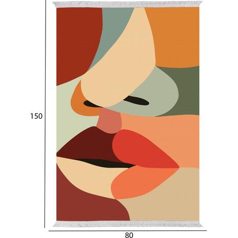 ΧΑΛΙ ΣΑΛΟΝΙΟΥ ΜΕ ΚΡΟΣΙΑ JOSIANE ΠΟΛΥΧΡΩΜΟ HM7677.47 120X170 εκ.