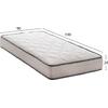 ΣΤΡΩΜΑ DREAMTOPIA ΣΕΙΡΑ ATLAS HM654.90 BONNELL SPRING 90x190x20Y εκ.