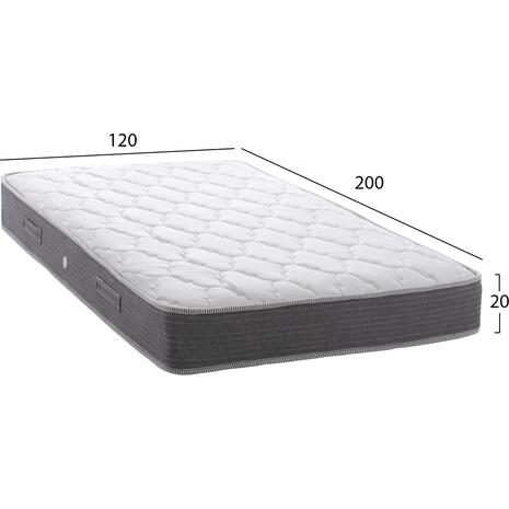 ΣΤΡΩΜΑ DREAMTOPIA ΣΕΙΡΑ LULLABY ALOE VERA HM655.120 BONNELL SPRING 120x200x20Y εκ.