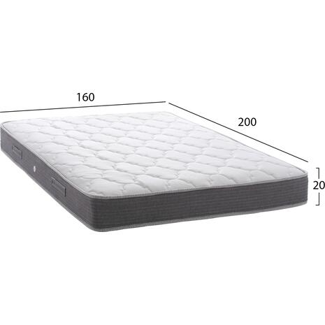 ΣΤΡΩΜΑ DREAMTOPIA ΣΕΙΡΑ LULLABY ALOE VERA HM655.160 BONNELL SPRING 160x200x20Y εκ.