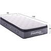 ΣΤΡΩΜΑ DREAMTOPIA, σειρά ULTIMATE HM661.90 POCKET SPRING ΜΕ ΑΝΩΣΤΡΩΜΑ 90X190x34Yεκ.