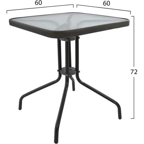 ΣΕΤ ΤΡΑΠΕΖΑΡΙΑΣ 3ΤΜΧ ΜΕ 2 ΚΑΡΕΚΛΕΣ & 1 ΤΡΑΠΕΖΙ 60x60 HM5183.01