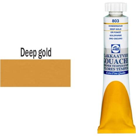 Τέμπερα Talens Gouache Extra Fine 20ml metallic No.803 Deep Gold