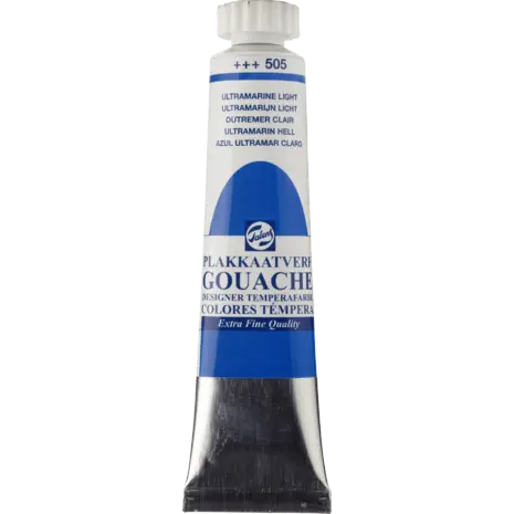 Τέμπερα Talens Gouache Extra Fine 20ml No.505 Ultramarine Light