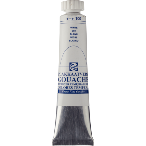 Τέμπερα Talens Gouache Extra Fine 20ml Νο.100 White