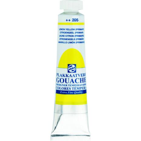 Τέμπερα Talens Gouache Extra Fine 20ml Νο.205 Lemon Yellow (Primary)