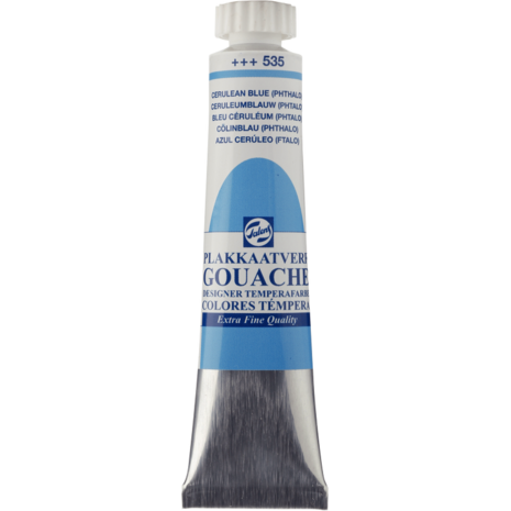 Τέμπερα Talens Gouache Extra Fine 20ml Νο.535 Cerulean Blue (Phthalo)