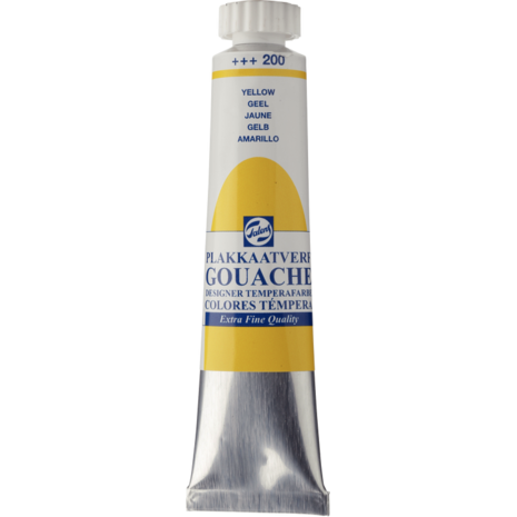 Τέμπερα Talens Gouache Extra Fine 20ml Νο.200 Yellow