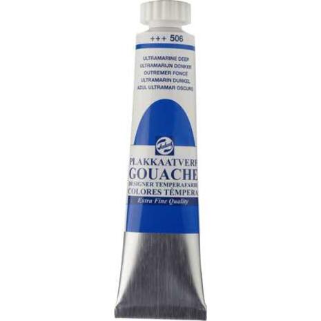 Τέμπερα Talens Gouache Extra Fine 20ml No.506 Ultramarine Deep