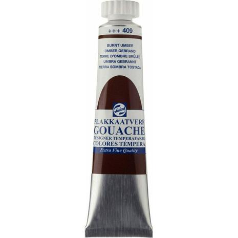 Τέμπερα Talens Gouache Extra Fine 20ml Νο.409 Burnt Umber