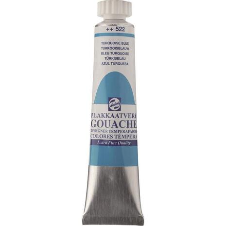 Τέμπερα Talens Gouache Extra Fine 20ml Νο.522 Turquoise Blue