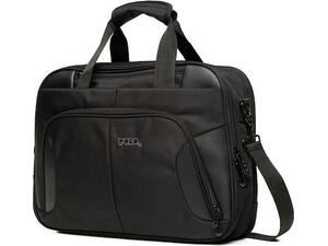 Τσάντα για laptop POLO Briefcase Techero Black - Μαύρο (9-07-161-2000 2023)