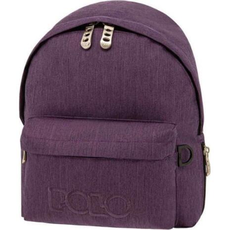 Tσάντα Πλάτης 1+1 θέσεων POLO Mini Purple - Μωβ (9-01-067-4701 2023)