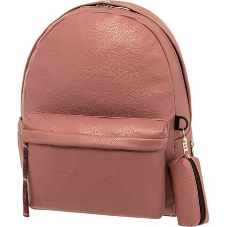 Τσάντα Πλάτης 1+1 θέσεων Polo Gecko Salmon - Σομόν (9-02-041-3701 2023)
