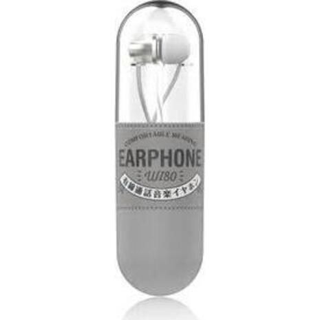Ακουστικά Handsfree WK Wi80 με Βύσμα 3.5mm - άσπρο
