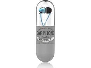 Ακουστικά Handsfree WK Wi80 με Βύσμα 3.5mm - μπλέ