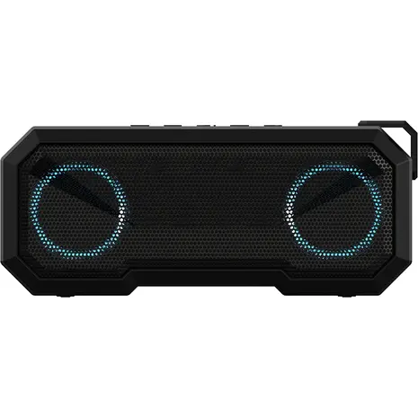 Ηχείο φορητό & power bank Powertech PT-988, BT/AUX/FM/SD/USB,RGB, μαύρο