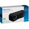 Ηχείο φορητό & power bank Powertech PT-988, BT/AUX/FM/SD/USB,RGB, μαύρο