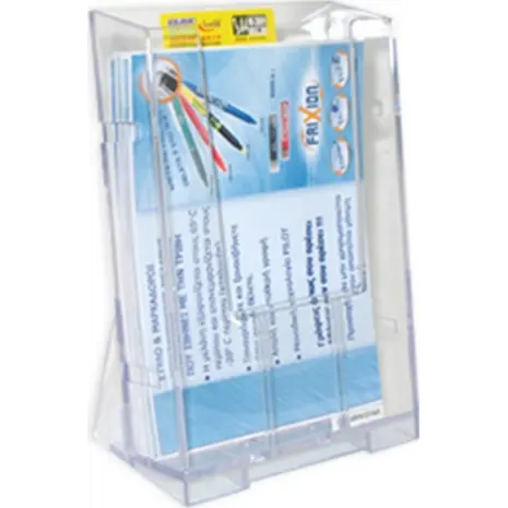 Σταντ εντύπων ακρυλικό Artter Α6 10.5x16x3.5 cm