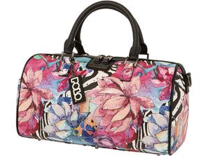 Τσάντα γυναικεία Polo Duffle Lydia Floral (9-07-051-8242 2023)