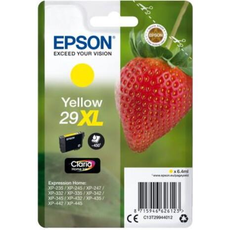 Μελάνι εκτυπωτή EPSON 29XL Yellow C13T29944012