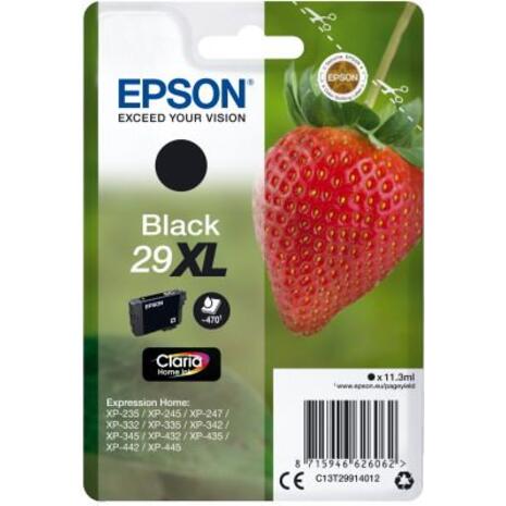 Μελάνι εκτυπωτή EPSON 29XL Black C13T29914012