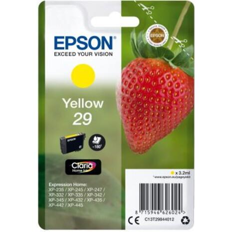 Μελάνι εκτυπωτή EPSON 29 Yellow C13T29844010