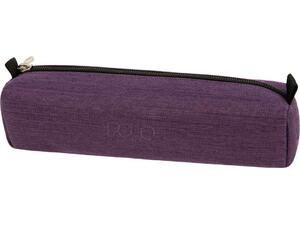 Κασετίνα βαρελάκι με πορτοφολάκι POLO Wallet Jean Purple - Μωβ